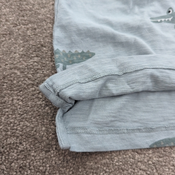 NEXT Tshirt alligator print cotton 5T 6T - Picture 3 of 6